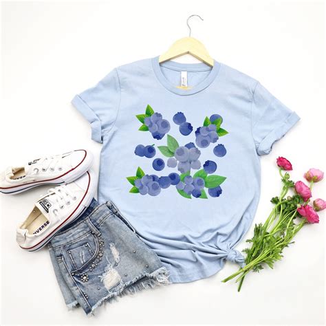 blueberry shirts for women